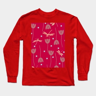 Tip Toe through the Tulips! Long Sleeve T-Shirt